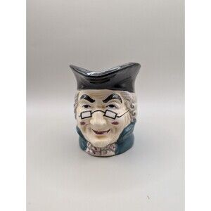 VINTAGE TOBY MUG "BEN FRANKLIN" CHARACTER FACE -  OCCUPIED JAPAN - 3 1/2"